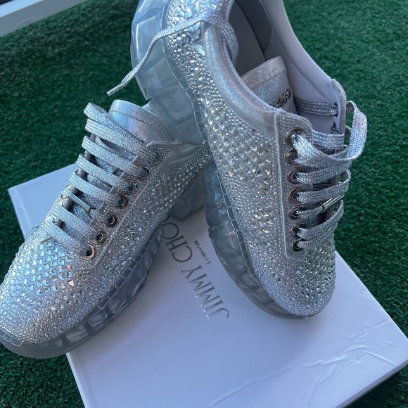 Absolutely brand new sneakers by Jimmy Choo. Bought wrong size. - Picture 2 of 7